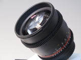 Rokinon 85mm T1.5 Aspherical Cine Lens