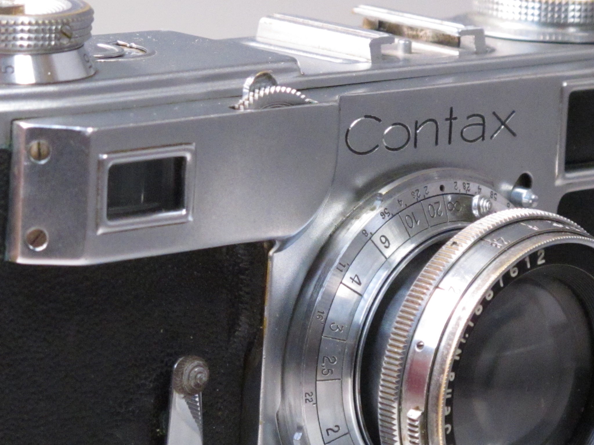Contax 2A 35mm Rangefinder with Carl Zeiss Sonnar 5cm f2