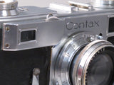 Contax 2A 35mm Rangefinder with Carl Zeiss Sonnar 5cm f2 collapsible Lens