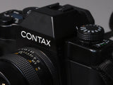 CONTAX ST 35mm Camera with Zeiss Distagon 28mm f2.8 T* and Zeiss Planar 85mm f1.4 T* Lenses