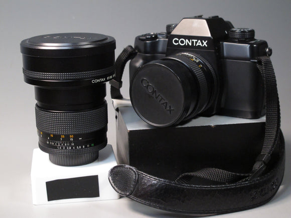CONTAX ST 35mm Camera with Zeiss Distagon 28mm f2.8 T* and Zeiss