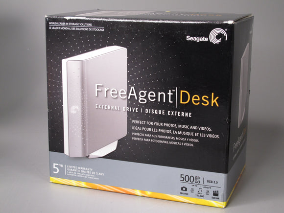500GB FreeAgent Desk External Drive