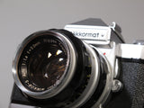 NIKKORMAT FT 35mm Camera with 50mm NIKKOR-S Auto f1.4 Lens