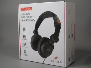 POLSEN HPC-A30-MK2 Closed-Back Studio Monitor Headphones