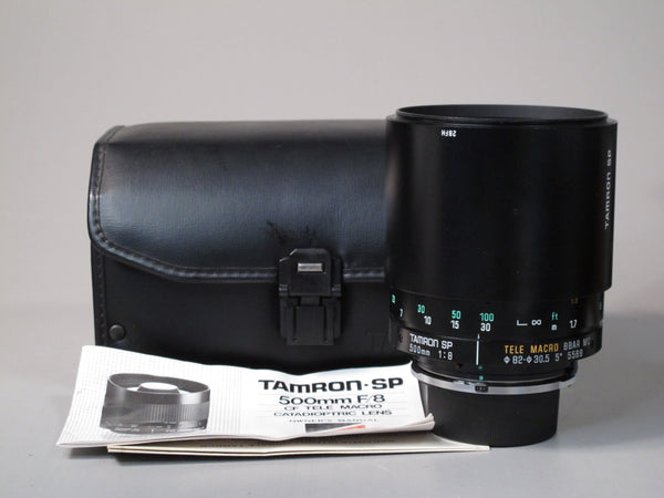 TAMRON-SP 500mm f8 CF TELE MACRO CATADIOPTRIC Lens - Nikon