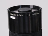 Soligor C/D Mirror Lens 500mm f/8