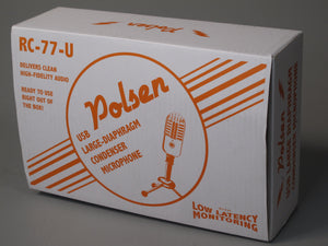 Polsen RC-77-U USB Large-Diaphragm Condenser Microphone