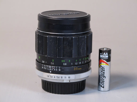 Minolta MC 35mm f1.8 Lens