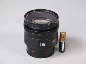 Minolta Maxxum AF 85mm f1.4 Lens