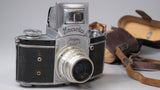 Exakta Jhagee Dresden 35mm Camera with Tessar 5cm f3.5 Lens