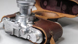 Vintage Leica D.R.P. III RF Camera with Ernst Leitz Wetzlar Summitar f=5cm 1:2 Lens