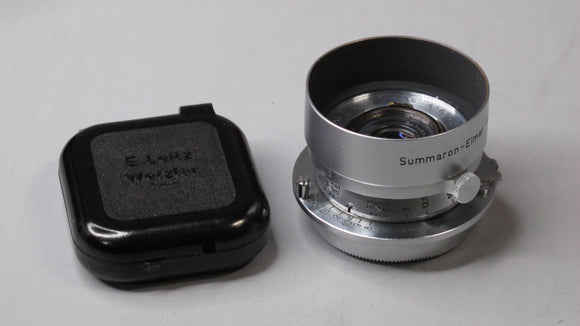 Leitz Elmar f3.5cm 1:3.5 Lens