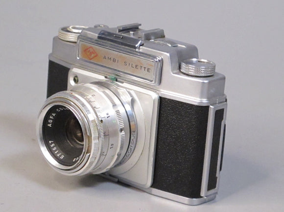 Agfa Ambi Silette 35mm Camera with Agfa Color-Solinor 50mm f2.8 Lens