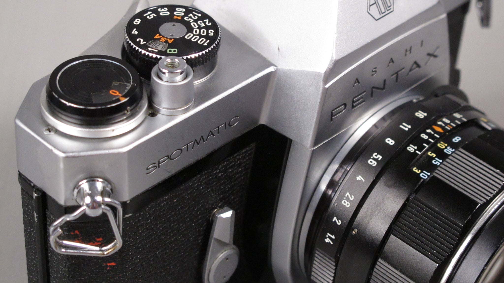 Pentax Spotmatic SPII 35mm Camera with Takumar 50mm f1.4 Lens