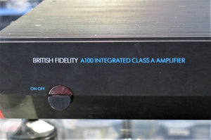 BRITISH FIDELITY A100 INTEGRATED CLASS A AMPLIFIER