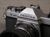 Pentax K1000 35mm Camera with 50mm f2 Lens