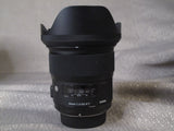 Sigma 24mm f1.4 DG Art Lens for Nikon AF Mount
