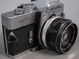 Minolta SRT102 35mm Camera with MC ROKKOR-PF 55mm f1.7 Lens
