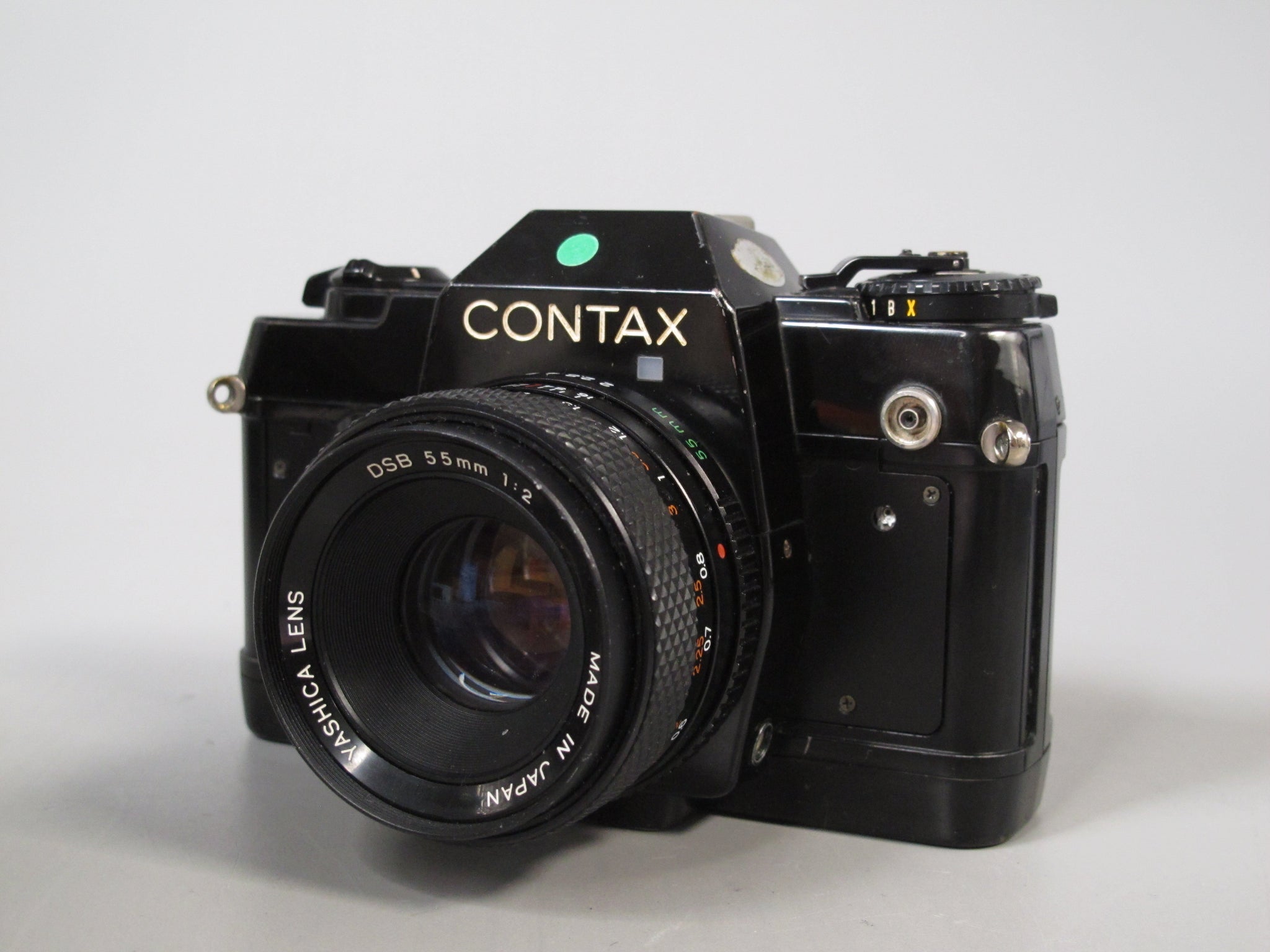 Contax 137 MA Quartz 35mm Camera with Yashica 55mm f2 Lens