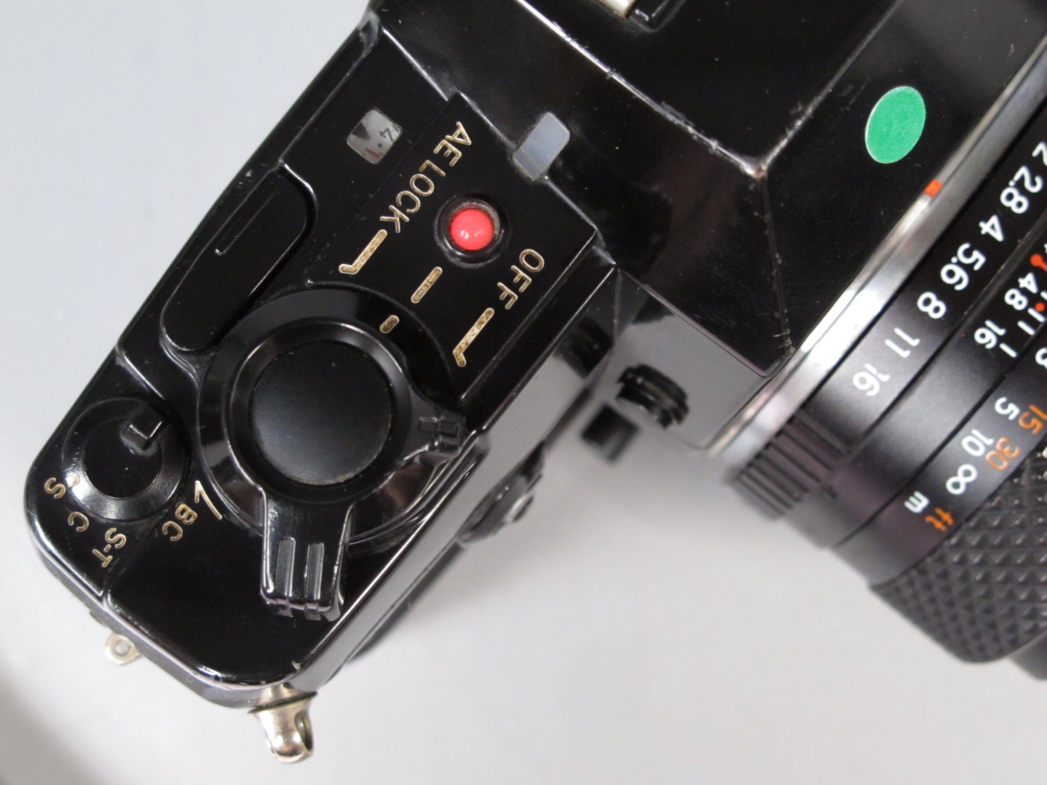 Contax 137 MA Quartz 35mm Camera with Yashica 55mm f2 Lens