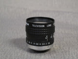 COSMICAR Television Lens 8.5mm f1.5  C-MOUNT