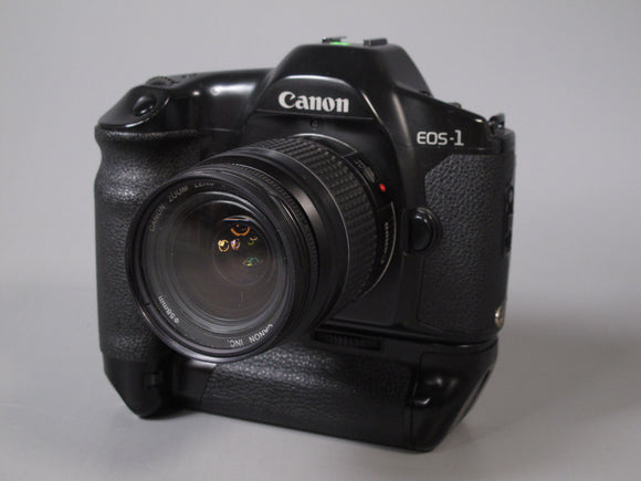 Canon EOS-1 35mm Camera with 28-80mm f3.5-5.6 Canon EF Zoom Lens