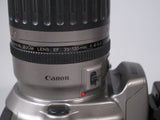 Canon EOS-10S 35mm Camera with 35-105mm f4-5.6 Canon EF Zoom Lens and Canon Flash