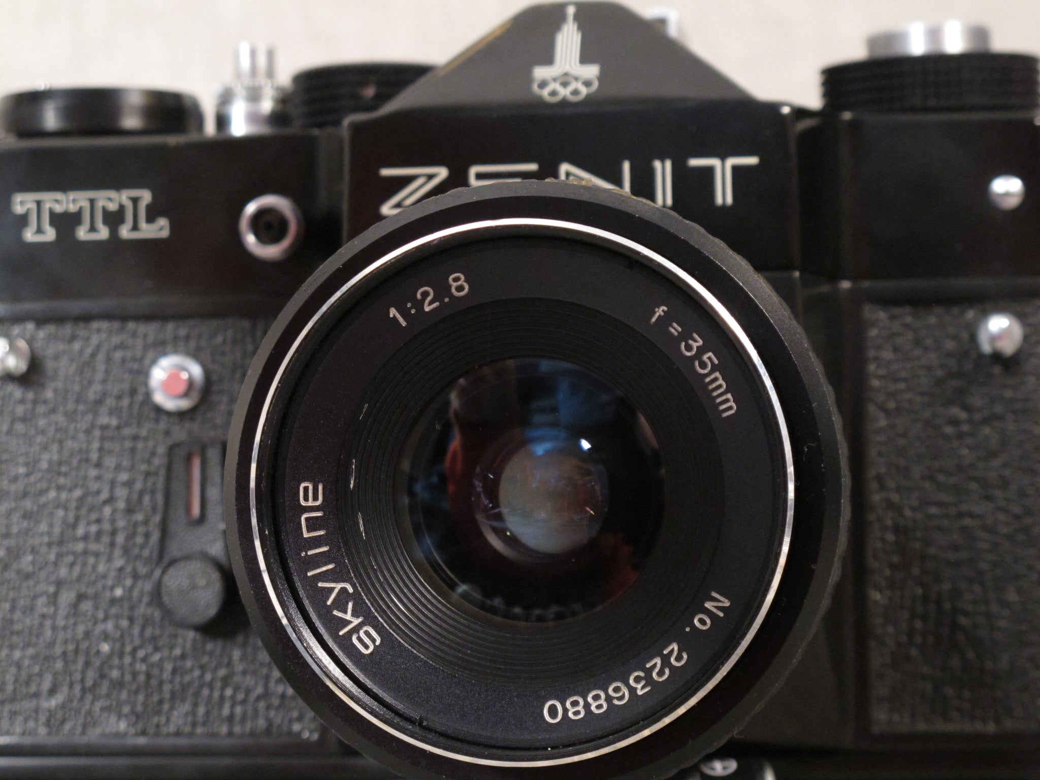 Vintage Black ZENIT TTL Camera Body Seul appareil photo reflex soviétique - France Vintage Black ZENIT TTL Camera Body Seul appareil photo reflex soviétique - France