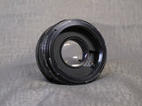 Auto MIRANDA 50mm f1.8 Lens in Miranda mount with Super Auto KINOTELEX Converter