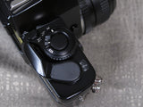 CONTAX 139 QUARTZ 35mm camera with Yashica ML 50mm f2 Lens and Flash