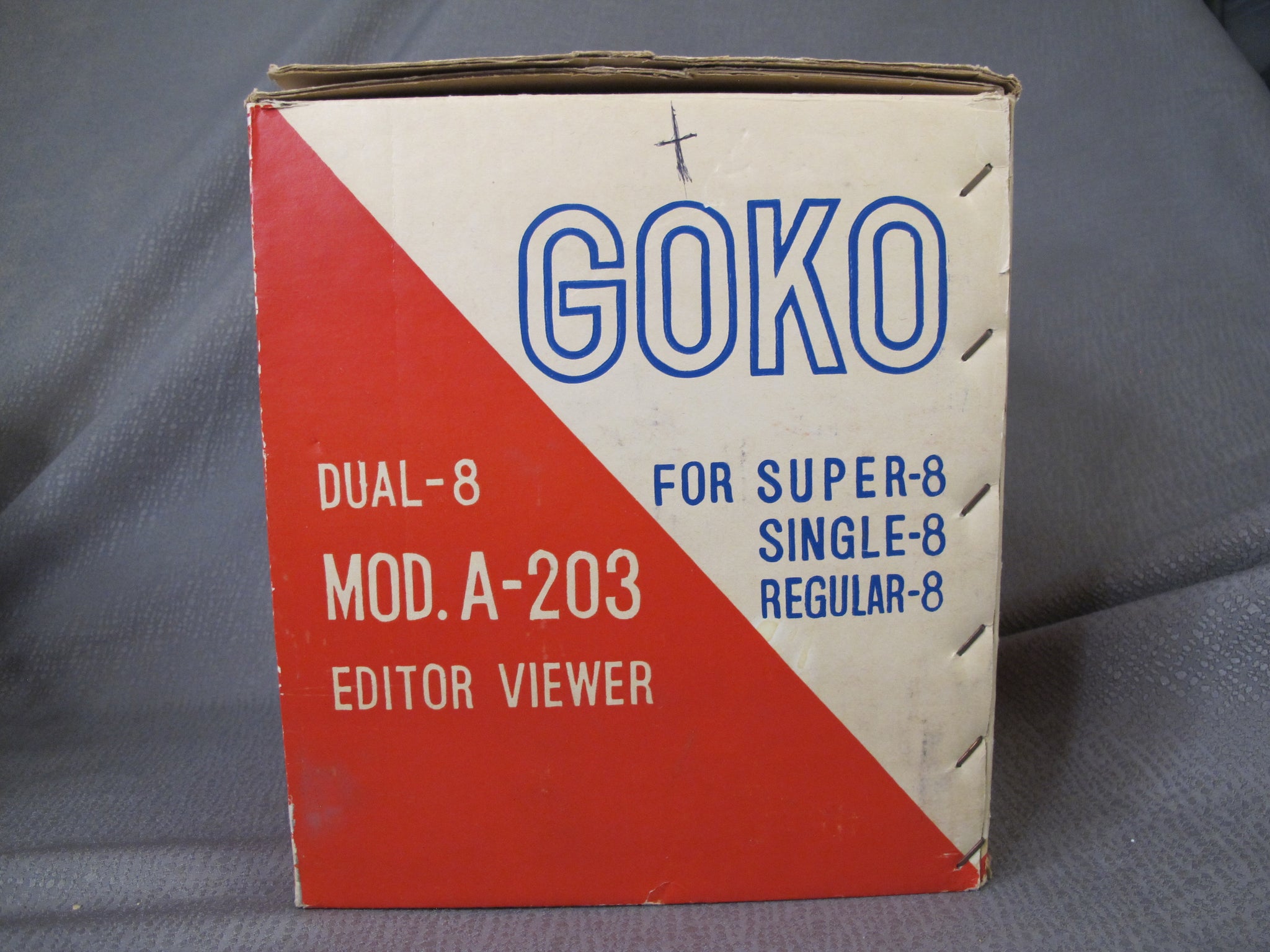 Visionneuse Film Cinema Vintage GOKO MODEL A-200 DUAL-8 EDITOR VIEWER – Occasion