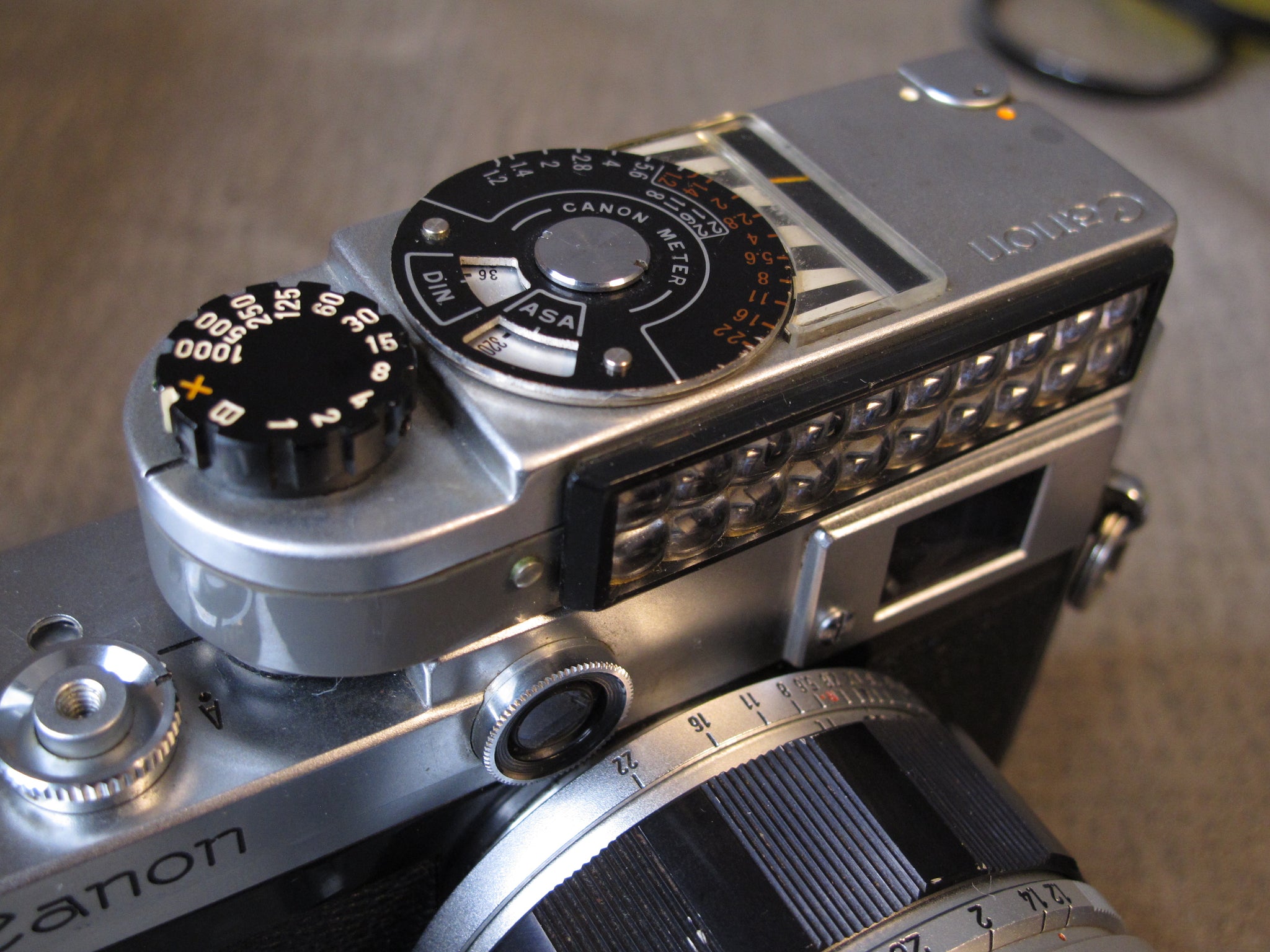 Canon Model VI-T 35mm RF Camera with 50mm f1.2 Lens and VI-T
