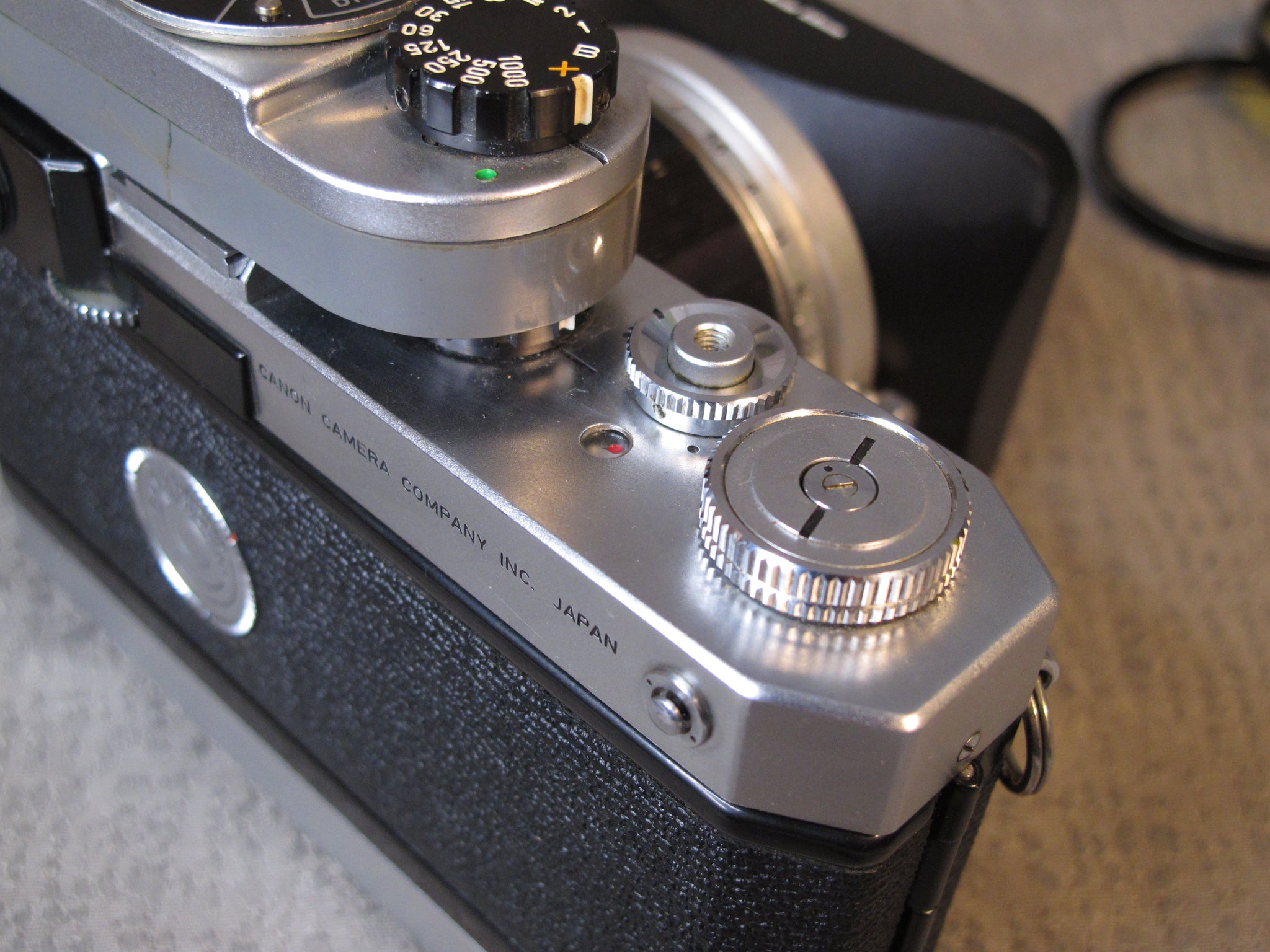 Canon Model VI-T 35mm RF Camera with 50mm f1.2 Lens and VI-T