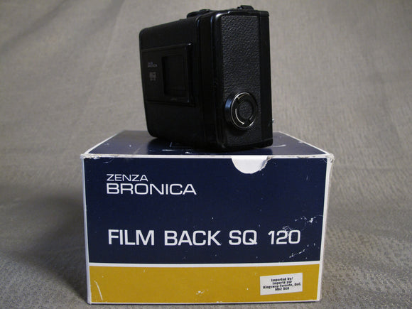 Zenza Bronica SQ 6x6 120 Film Back