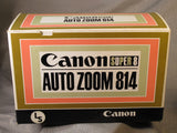 Canon AUTO ZOOM 814 Super 8 Camera