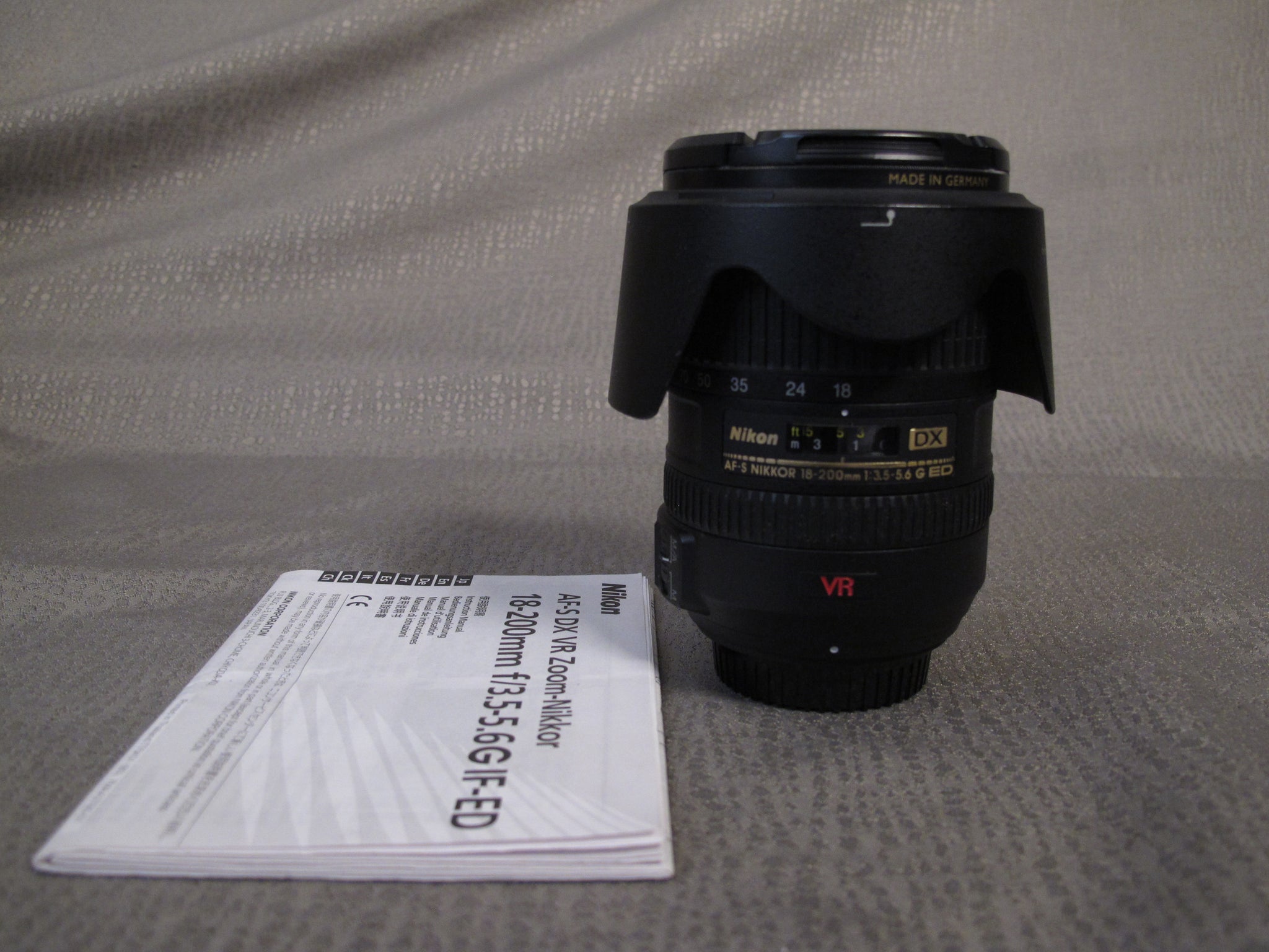 Nikon AF-S Nikkor 18-200mm f3.5-5.6 G ED DX VR Lens – Phototek Canada