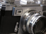 Contax 2A 35mm Rangefinder with Carl Zeiss Sonnar 1:1.5 f:50mm collapsible Lens