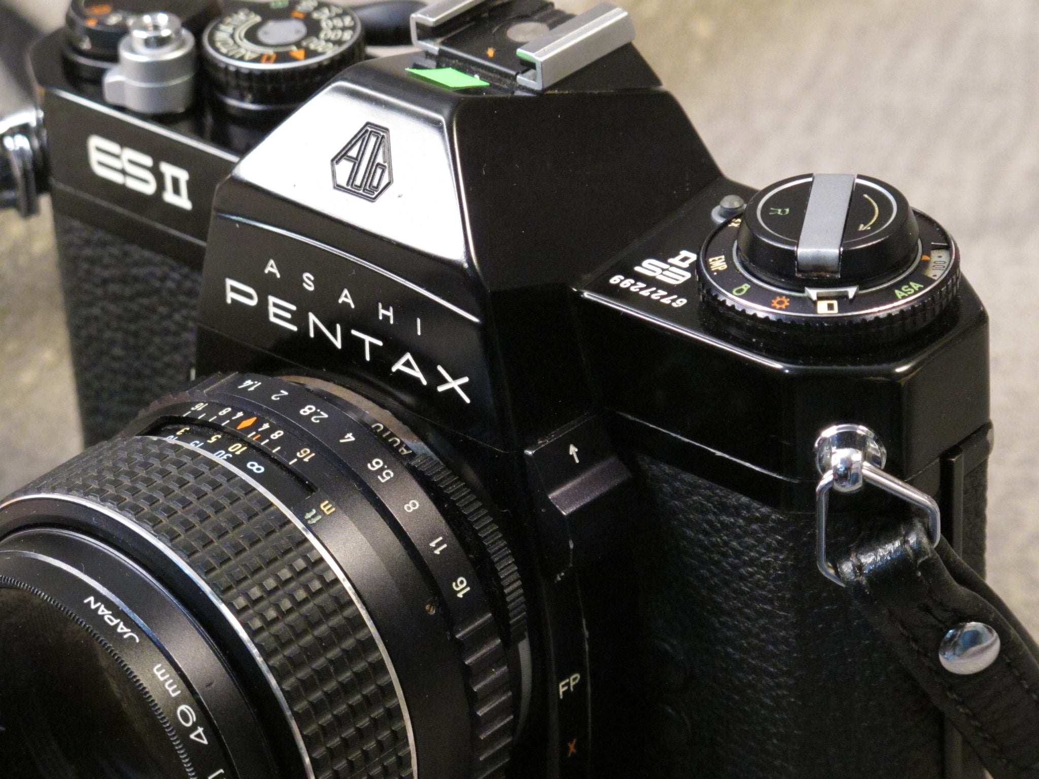 Pentax ES2 ASAHI Camera with 50mm 1:1.4 SMC Lens – Phototek Canada