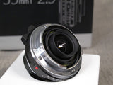 Voigtländer Color-Skopar 35mm f2.5 Lens PII Leica M Mount