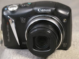 Canon PowerShot SX130 IS ZOOM LENS 12x 50-60mm 1:3.4-5.6 12.1 MP Digital Camera