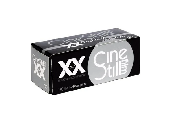 2x Rolls Cinestill BWXX (Double-X) Black and White 120 Negative Film