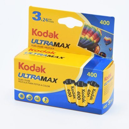 Kodak Ultramax 400 ISO 135 Colour 24 exp. 3 Pack